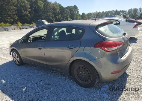 2016 Kia Forte Lx from USA, damaged, VIN KNAFK5A83G5644463